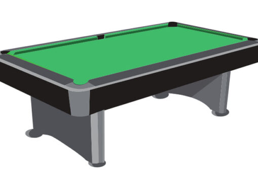 Pool table illustration image