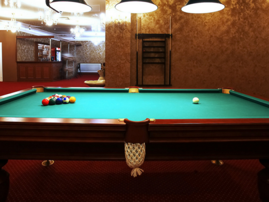 restored pool table ma